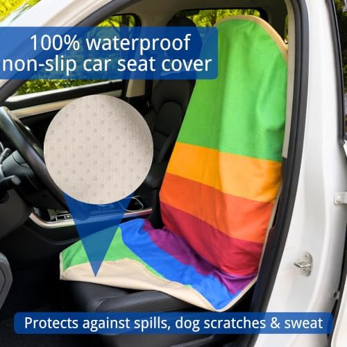Waterproof Car Seat Cover for Front Seats, Protector for Cars SUVs Trucks - Image 2