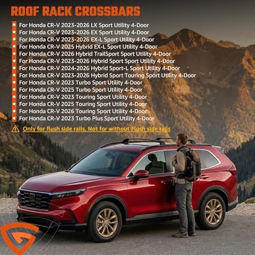 Roof Rack Cross Bars Heavy Duty All-Metal Aluminum Crossbar Luggage - Image 2
