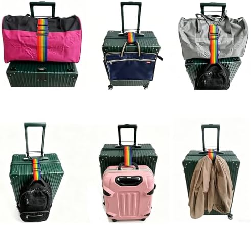 Luggage Straps for Suitcases, Luggage Connector Belt Strap Grey - Image 5