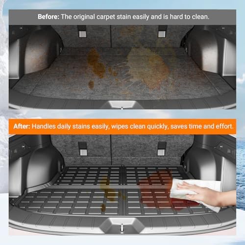 powoq Cargo Mat Trunk Mat Compatible - Image 3