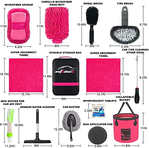22Pcs Car Wash Cleaning Tools Kit Car Detailing Set - Image 6