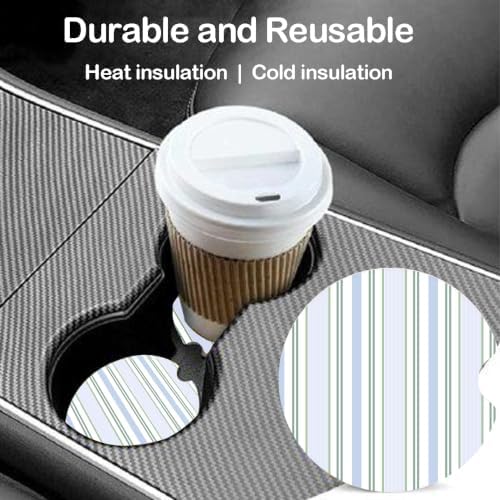 Ceramic Car Coasters – Absorbent Car Cup Holder Coaster Set - Image 2