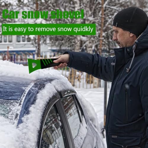 Ice Scraper for Car Windshield, Auto Freezer Shovel Defroster, Universal Fit - Image 4