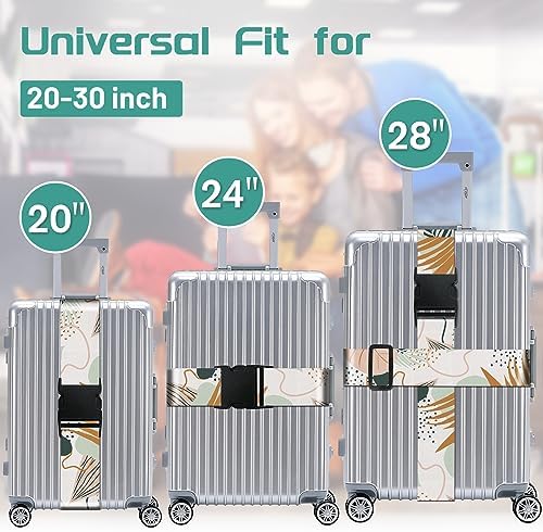 Slohif Luggage Straps for Suitcases Travel Belt Accessories Luggage Connector - Image 3