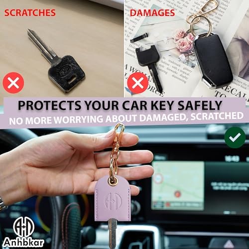 Leather Key Sleeve for Broken Car Key Loop Replacement - Image 4