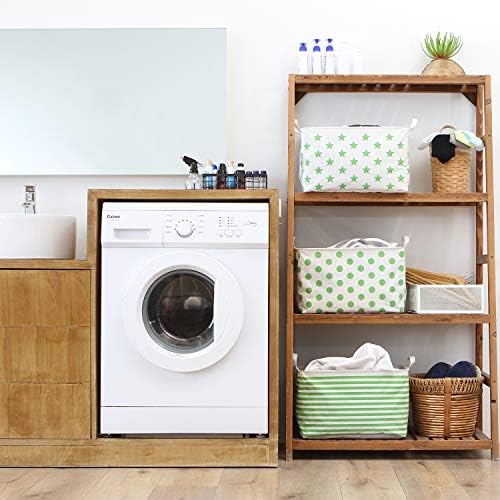 Sea Team Large Rectangle Open-Top Canvas Storage Basket - Image 3