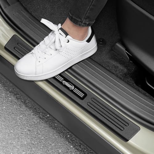4PCS Door Sill Protector Compatible by Hugeek