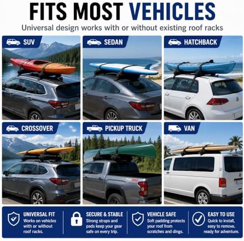 Soft Roof Rack for Hyundai Santa Fe Calligraphy AWD 2024-Present, Car Roof - Image 5
