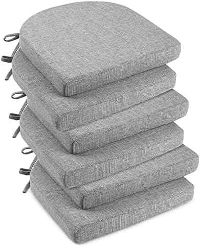 downluxe Indoor Chair Cushions for Dining Chairs, Soft and Comfortable Textured by Downluxe