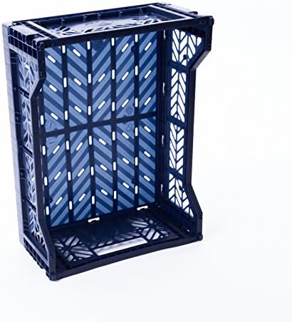 2 x AY-KASA - Midi-BOX Collapsible Storage Bin Container Basket Tote, Folding - Image 4