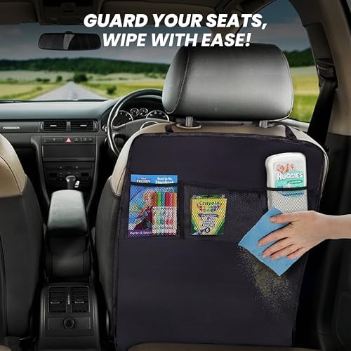 EcoNour Car Kick Mats Back Seat Protector - Image 4