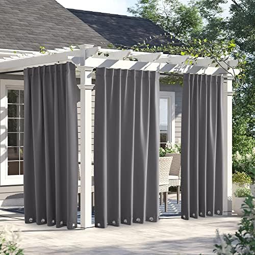 NICETOWN 2 Panels Outdoor Curtains - Image 2