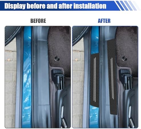 9PCS Car Door Sill Protector, Anti-Scratch Door Edge Guard - Image 5