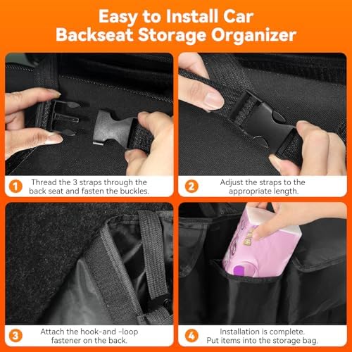 Trunk Organizer for SUV, Car Organizers and Backseat Hanging Storage - Image 6