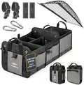 Large Car Trunk Organizer, Modular & Collapsible by DURABLEZ