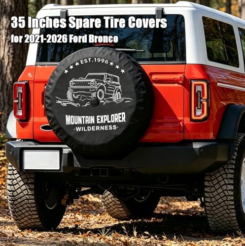 Spare Tire Covers for Ford Bronco 2021-2026, - Image 2