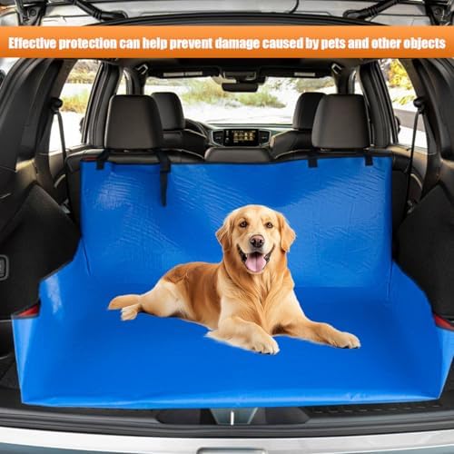 SUV Cargo Liner for Dogs, Anti-Scratch Foldable Auto Trunk Cover, Heavy-Duty - Image 4