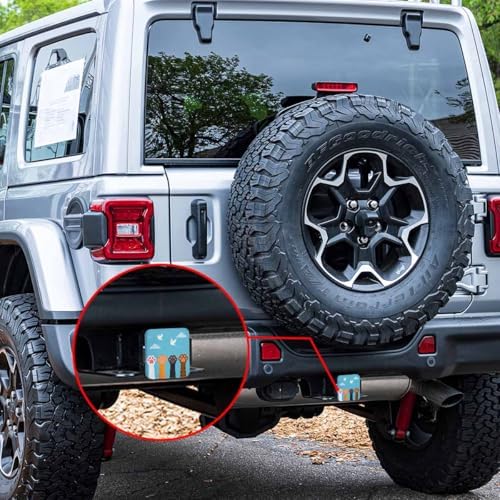 2" Receiver Hitch Cover Cat Paws, Cartoon Animal Dog Paws Cat Claws Sturdy - Image 7