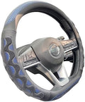 PINCTROT D Shaped 14 Inch Small Steering Wheel Cover Great Grip by PINCTROT