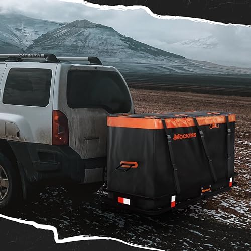 Mockins 30 CuFt Trailer Hitch Cargo Carrier Bag & Packing Cubes 29"x23"x12" - Image 4