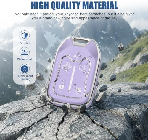 for GMC Key Fob Cover, 5 Buttons TPU Protection Case - Image 3
