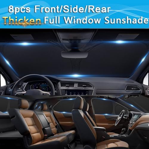 KMF 8pcs Thicken Full Sun Shades - Image 4