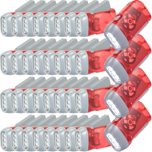 Treela 36 Hand Crank Flashlights by Treela