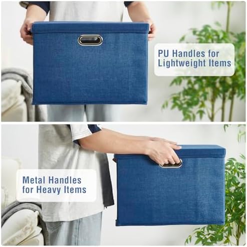 17" Large Fabric Storage Box - Image 4