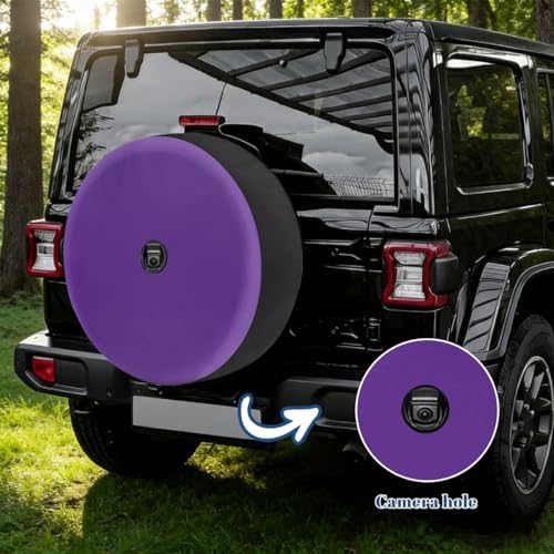 Spare Tire Cover with Backup Camera Hole Fit - Image 7