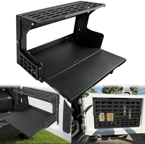 Tailgate Table for 2021–2026 Ford Bronco 2/4-Door Foldable Rear Cargo Shelf by Unknown