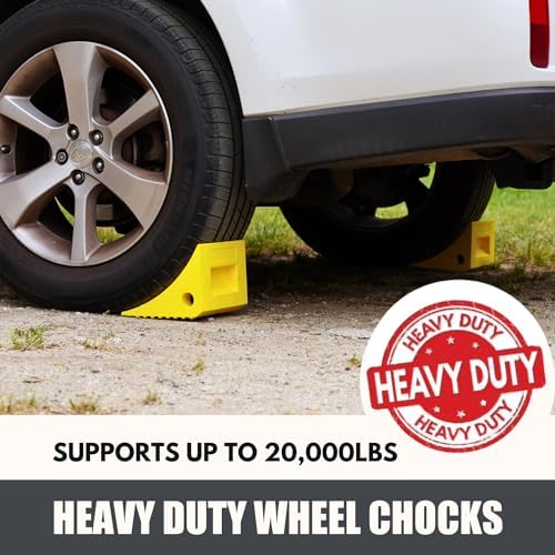 SECURITYMAN Heavy Duty Wheel Chocks - Image 2
