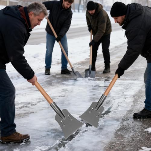 Snow Shovel - Heavy Duty Ice Scraper - Image 4