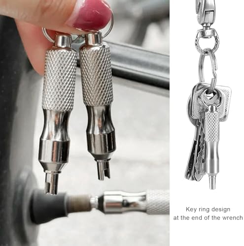 2 PCS Tire Valve Core Removal Tool, Rust Proof Stainless Steel Valve Core - Image 4