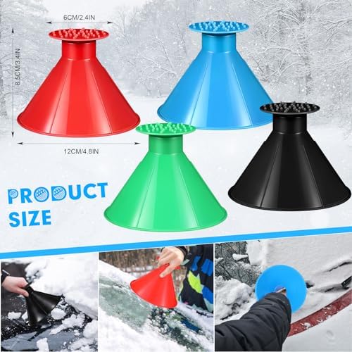 Gisafai 24 Pcs Magical Ice Scrapers - Image 2