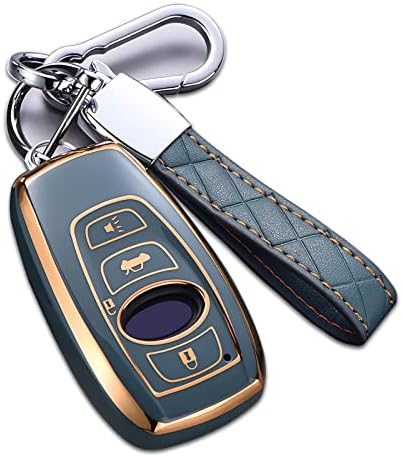 for Subaru Key Fob Cover with Keychain, by Cacacar