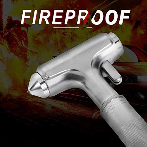 MOTORBUDDY Car Safety Hammer, Fireproof Metal Emergency Escape Hammer - Image 6