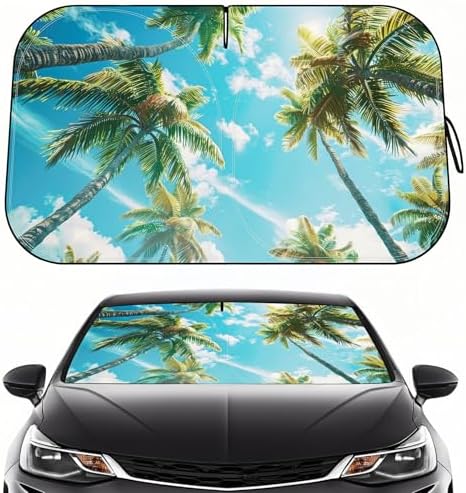 Avisky Windshield Sun Shade for Car, Car Windshield Sunshade Block UV Rays by Avisky