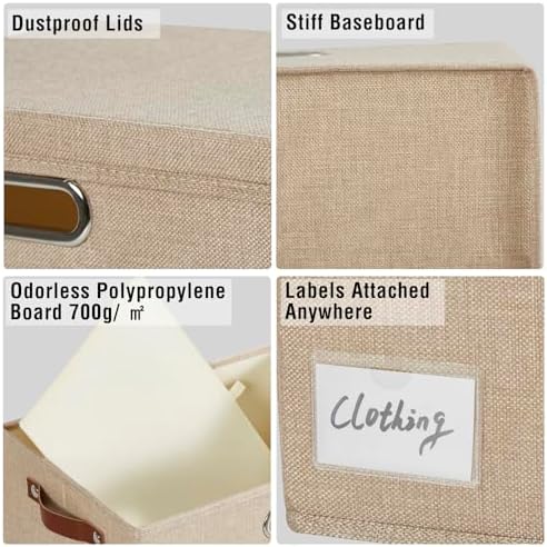 17" Large Fabric Storage Box - Image 5