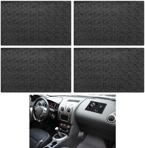AceOrbit 4 Pcs Extra Large Car Non-Slip Sticky Dashboard Pad 11"x7" Universal by Unknown