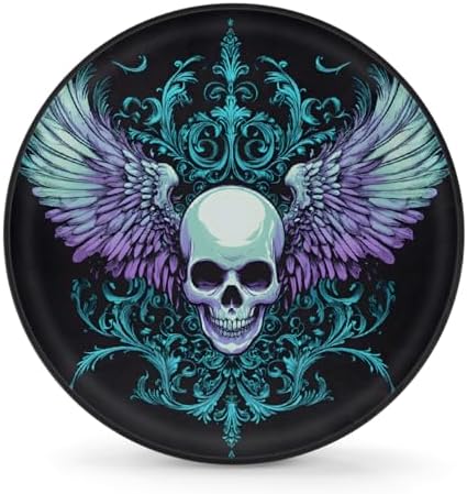 Cool Skull Gothic Spare Tire Cover Dust-Proof Wheel Protector by Unknown