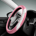PIC AUTO Steering Wheel Cover, Sparkly Crystal Bling Glitter by PICAUTO