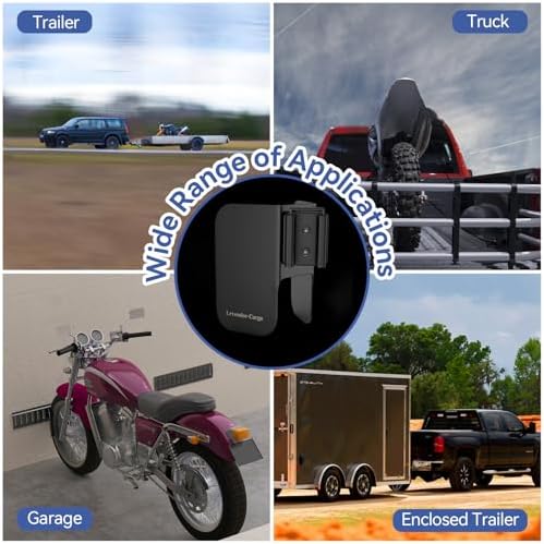 Motorcycle E-Track Wheel Chock, E Track Dirt Bike Wheel Chock fits tire 2" to 6" - Image 4