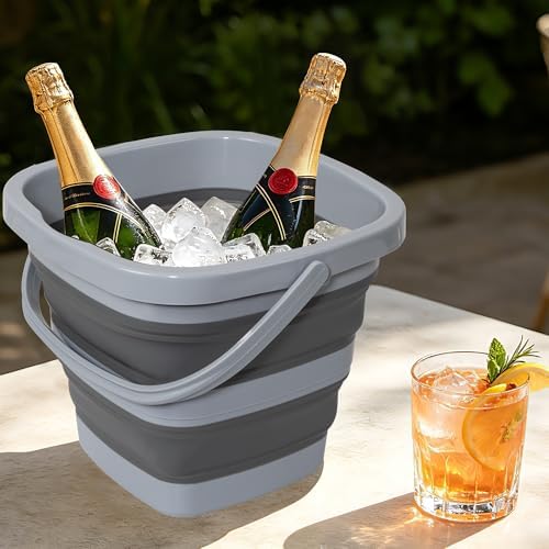 Collapsible Bucket, 1.32 Gallon 5L Small Mop Bucket - Image 6