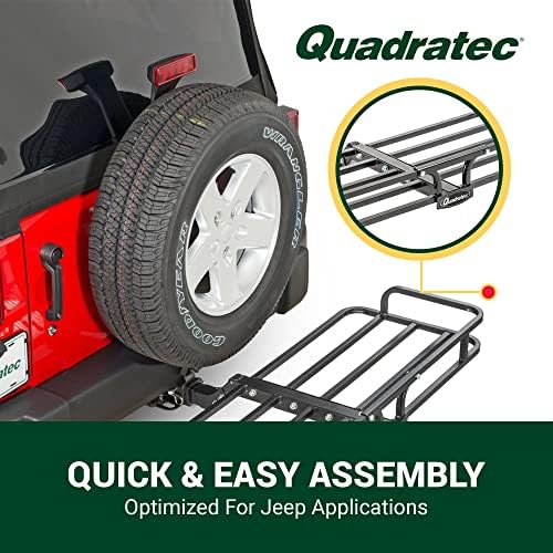 Quadratec Compact Cargo Rack Basket Platform, Camping Gear, Generators - Image 4