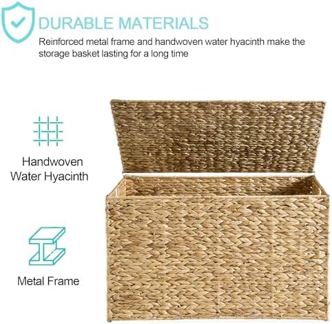 Water Hyacinth Storage Basket - Image 7