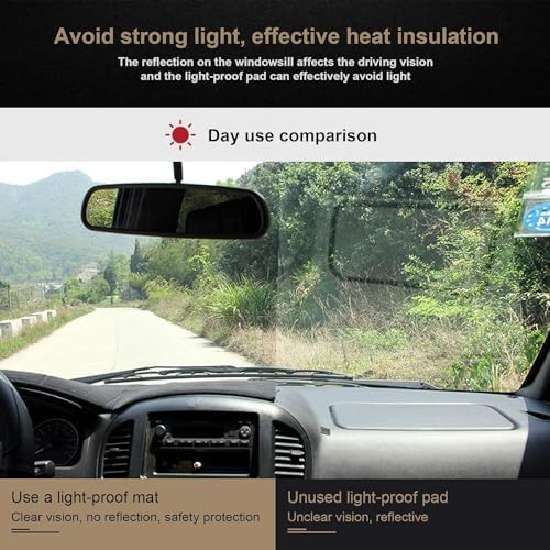 SPEEDWOW Dashboard Dash Board Cover Mat Carpet Compatible - Image 4