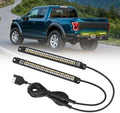 Nilight Truck Tailgate Light Strip 7" Aluminum Frame Double Row 60 LED by Nilight