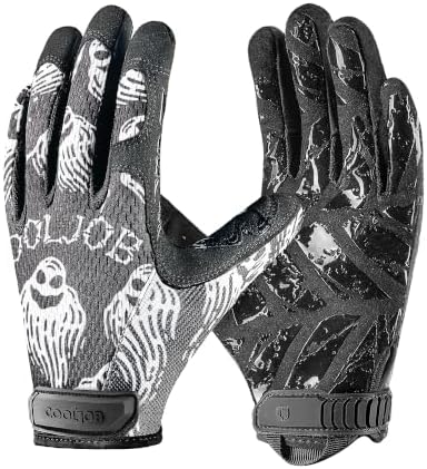 COOLJOB Mechanic Safety Work Gloves, Enhanced Anti-Slip Grip Tactical Gloves by COOLJOB