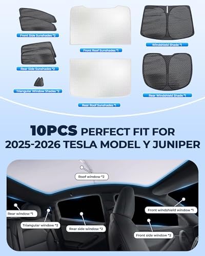 10 Pack Roof Sunshade & Full Window Shades - Image 2