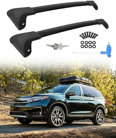 Upgraded 300LB Roof Rack Cross Bars by Reeoutdoor